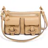 Aimee Kestenberg Mini Saddle Up Convertible Leather Crossbody Bag