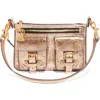 Aimee Kestenberg Mini Saddle Up Convertible Leather Crossbody Bag
