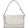 Aimee Kestenberg Mini Zen Leather Crossbody Bag In Chalk