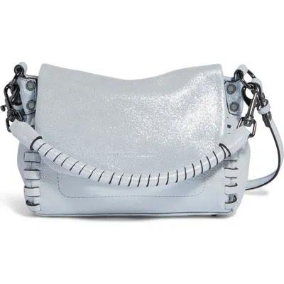 Aimee Kestenberg Mini Zen Leather Crossbody Bag In Mystic Metallic