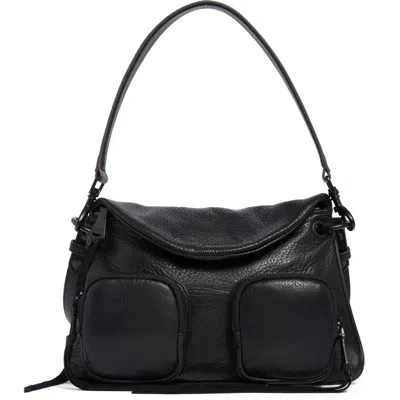 Aimee Kestenberg Moana Convertible Crossbody Shoulder Bag In Black