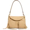 Aimee Kestenberg Moana Convertible Crossbody Shoulder Bag In Brown
