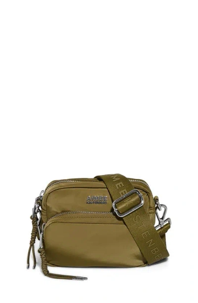 Aimee Kestenberg Nylon Camera Crossbody Bag In Green