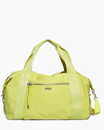 Aimee Kestenberg Nylon Duffle In Green