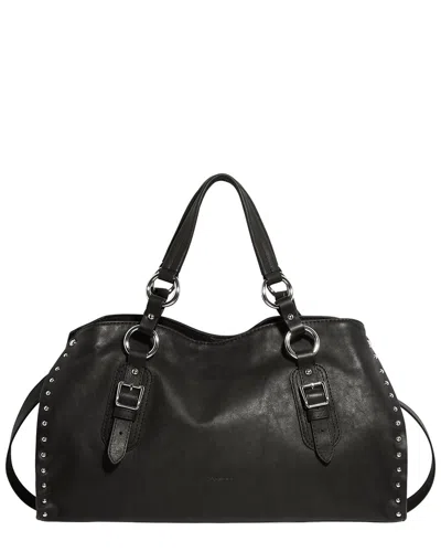 Aimee Kestenberg Rodeo Large Leather Satchel In Black
