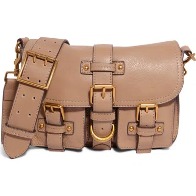 Aimee Kestenberg Saddle Up Leather Crossbody Bag In Beige
