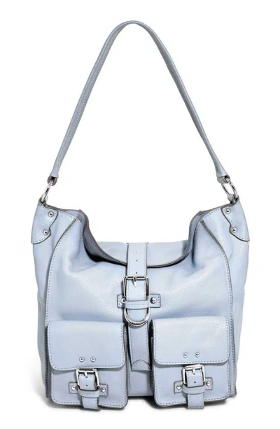 Aimee Kestenberg Saddle Up Leather Hobo In Breeze Blue