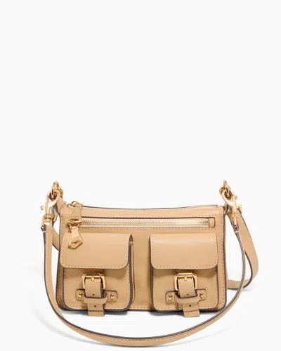 Aimee Kestenberg Saddle-up Leather Mini Convertible Crossbody In Brown
