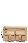 Aimee Kestenberg Saddle Up Leather Wristlet