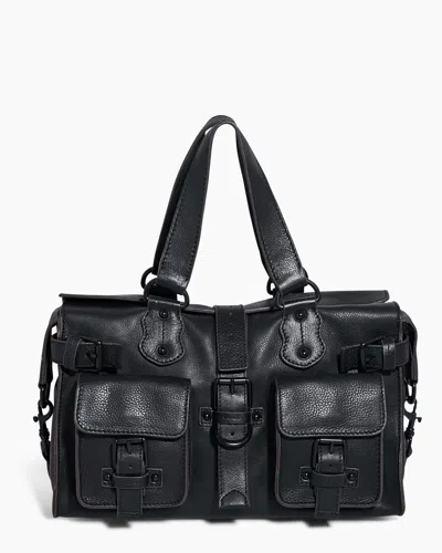 Aimee Kestenberg Saddle-up Satchel In Black