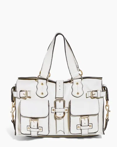 Aimee Kestenberg Saddle-up Satchel In White