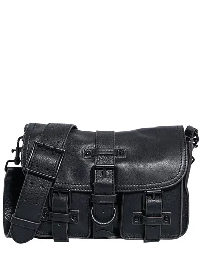 Aimee Kestenberg Saddle Up Leather Crossbody Bag In Black