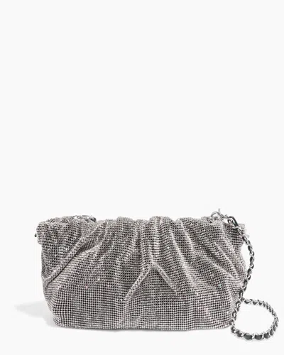 Aimee Kestenberg So Extra Novelty Convertible Clutch In Silver