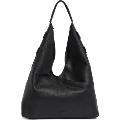 Aimee Kestenberg Stardust Leather Hobo Bag In Black
