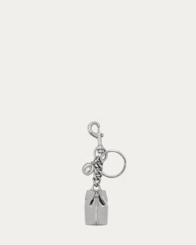 Aimee Kestenberg Tamitha Backpack Key Chain In Shiny Silver