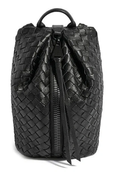 Aimee Kestenberg Tamitha Woven Mini Backpack In Black Woven