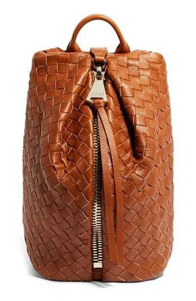 Aimee Kestenberg Tamitha Woven Mini Backpack In Cinnamon Woven