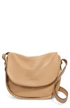 Aimee Kestenberg The Mercer Leather Messenger Bag In Camel