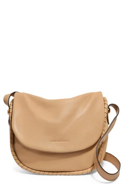 Aimee Kestenberg The Mercer Leather Messenger Bag In Camel