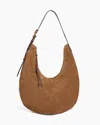 Aimee Kestenberg Large Unity Suede Hobo Bag In Brown