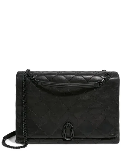 Aimee Kestenberg Unity Large Leather Shoulder Bag In Orange