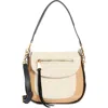 Aimee Kestenberg Vera Leather Convertible Shoulder Bag In Black