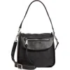 Aimee Kestenberg Vera Leather Convertible Shoulder Bag In Black