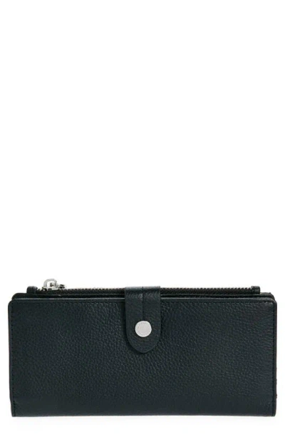 Aimee Kestenberg Viliant Slim Leather Wallet In Black