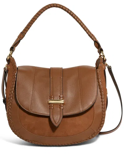 Aimee Kestenberg Willow Convertible Leather Shoulder Bag In Pink