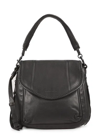 Aimee Kestenberg Women's All For Love Convertible Leather Shoulder Bag In Black