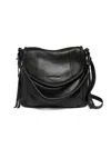 Aimee Kestenberg Women's All For Love Convertible Leather Shoulder Bag In Black