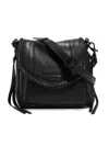 Aimee Kestenberg Women's All For Love Leather Mini Crossbody In Black