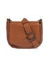 Aimee Kestenberg Women's All For Love Leather Saddle Crossbody Bag In Brown