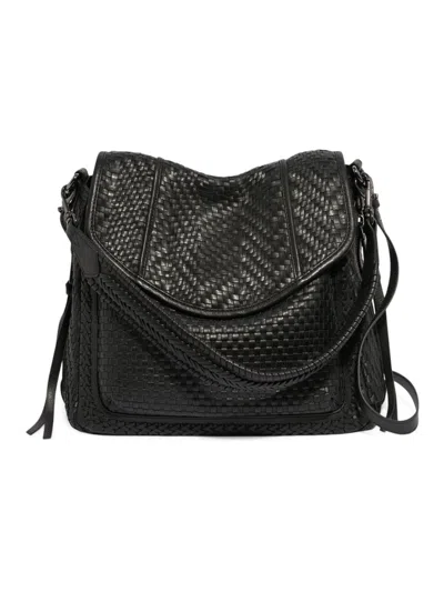 Aimee Kestenberg Women's All For Love Woven Convertible Shoulder Bag In Black