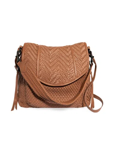 Aimee Kestenberg Women's All For Love Woven Convertible Shoulder Bag In Vachetta