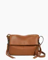 AIMEE KESTENBERG WOMEN'S BALI CROSSBODY BAG IN CHESTNUT WITH GREY