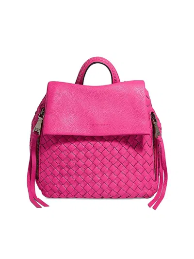 Aimee Kestenberg Women's Bali Textured Leather Backpack In Pink