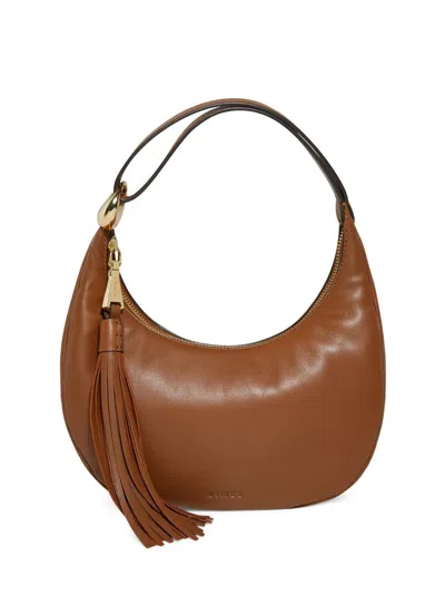 Aimee Kestenberg Women's Bloom Leather Bean Top Handle Bag In Brown