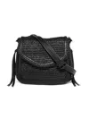 Aimee Kestenberg Women's Mini All For Love Leather Crossbody Bag In Black