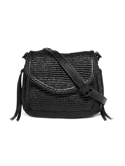 Aimee Kestenberg Women's Mini All For Love Leather Crossbody Bag In Black