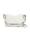 Aimee Kestenberg Women's Zen Leather Convertible Crossbody Bag In Ice White