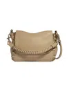 Aimee Kestenberg Mini Zen Leather Crossbody Bag In Camel