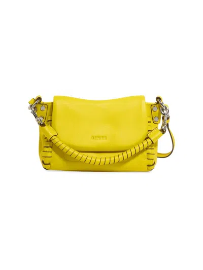 Aimee Kestenberg Women's Zen Leather Mini Crossbody Bag In Yellow