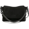 Aimee Kestenberg Zen Convertible Crossbody In Black Suede