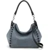 Aimee Kestenberg Zen Leather Hobo In Denim Leather