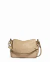 Aimee Kestenberg Mini Zen Leather Crossbody Bag In Brown