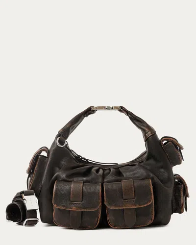 Aimee Rebel Convertible Crossbody In Fudge Brush Off
