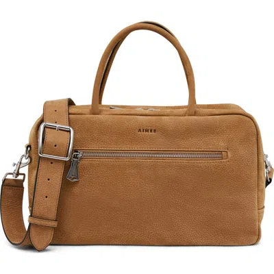 Aimee Ritual Leather Satchel In Brown