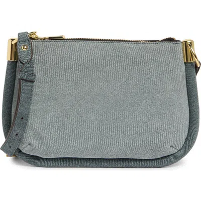 Aimee Soho Scene Vintage Crossbody Bag In Blue