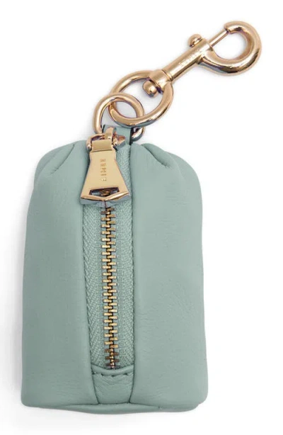Aimee Tamitha Leather Key Fob In Green